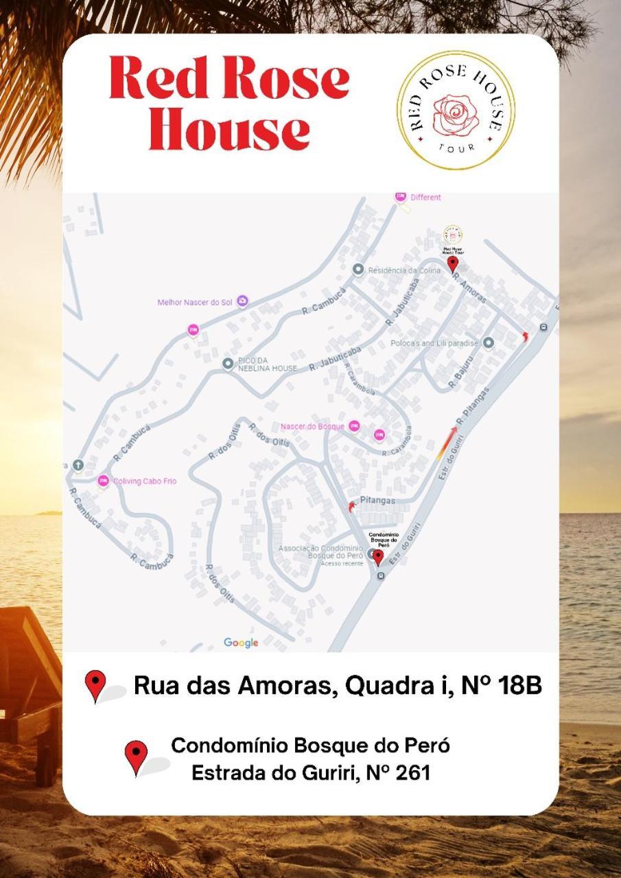 Red Rose Hotel Cabo Frio Exterior foto
